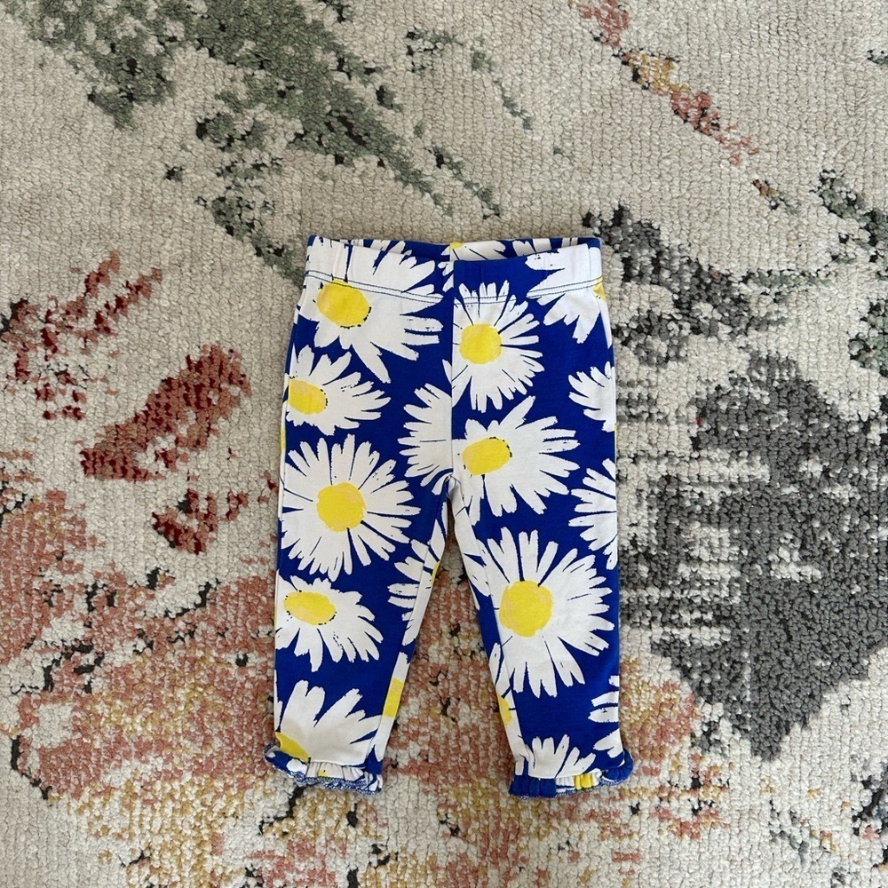 Carter’s Daisy Print Leggings 9 Months Baby Girl Like New Condition
Never worn - Picture 7 of 11